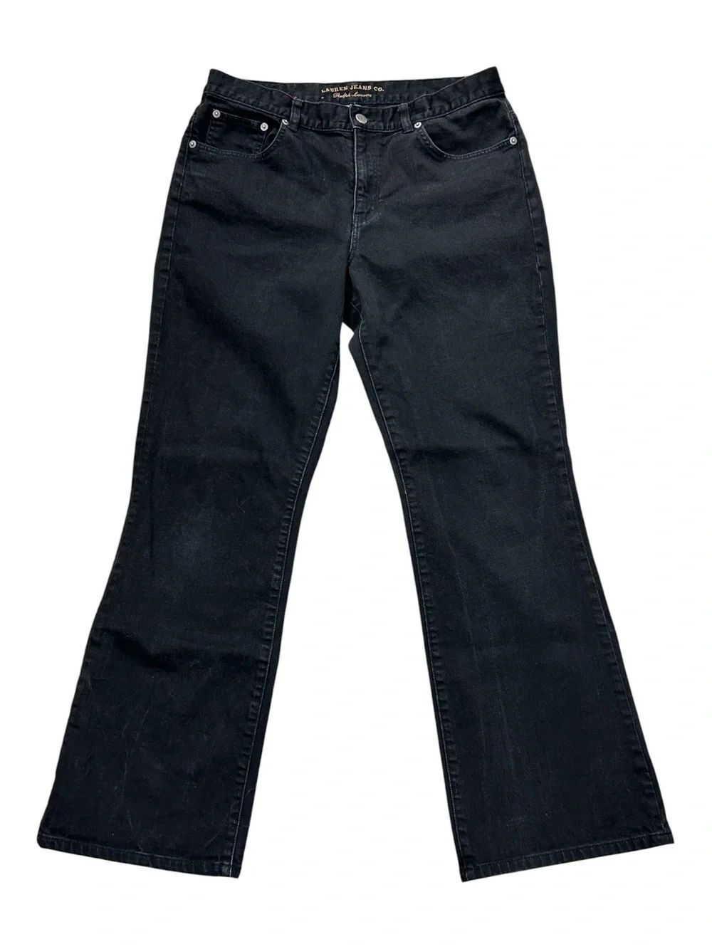 Ralph Lauren Black Classic Bootcut Jeans